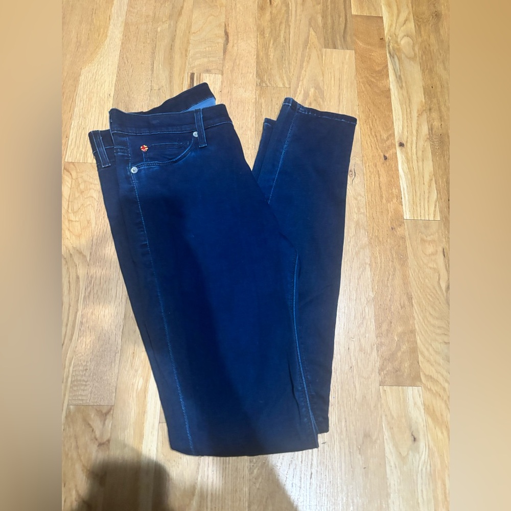 Hudson Womens Skinny Stretch Blue Jeans, Size: 29 - Picture 7 of 13